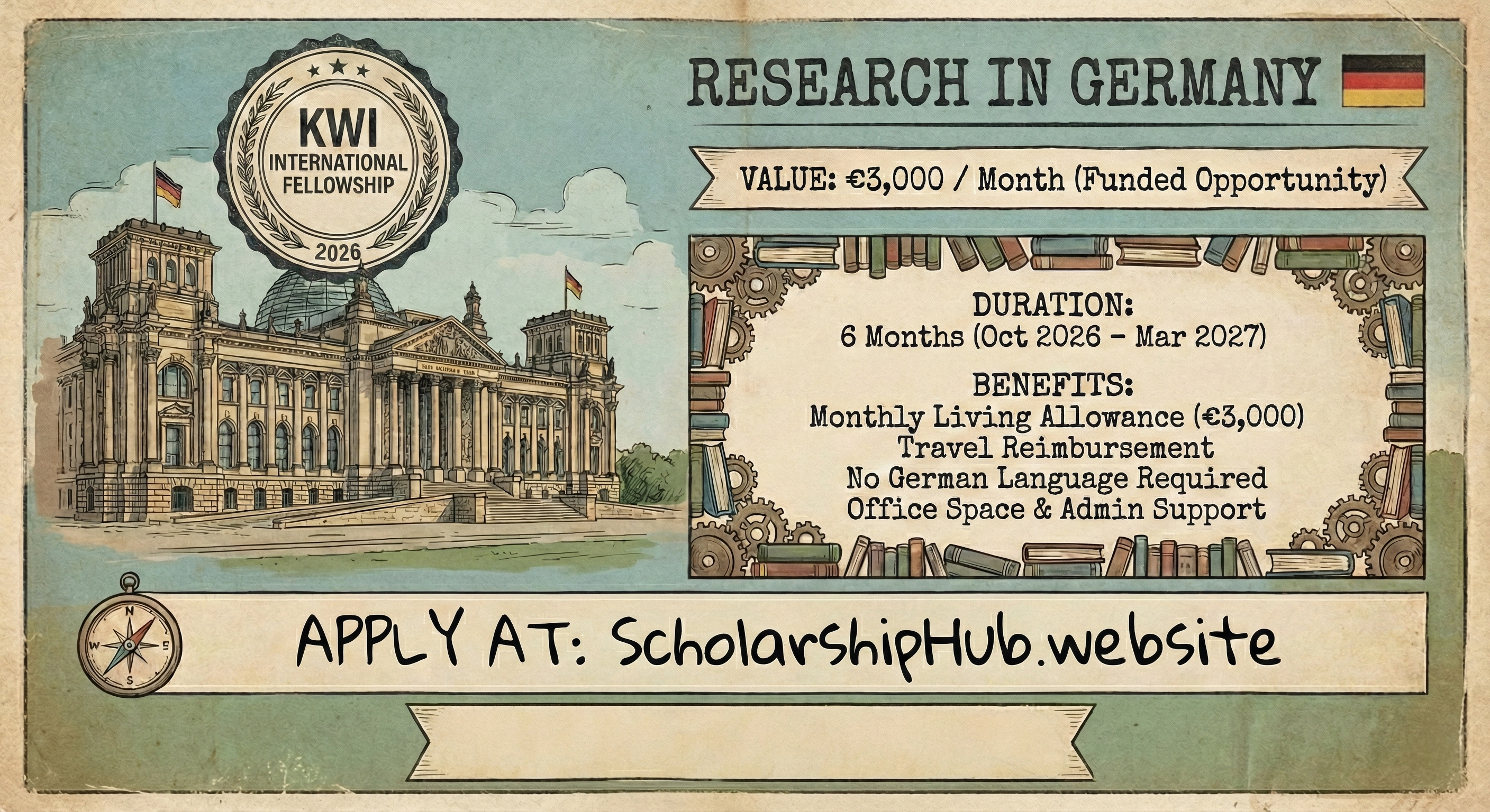 KWI International Fellowship 2026 (Funded)