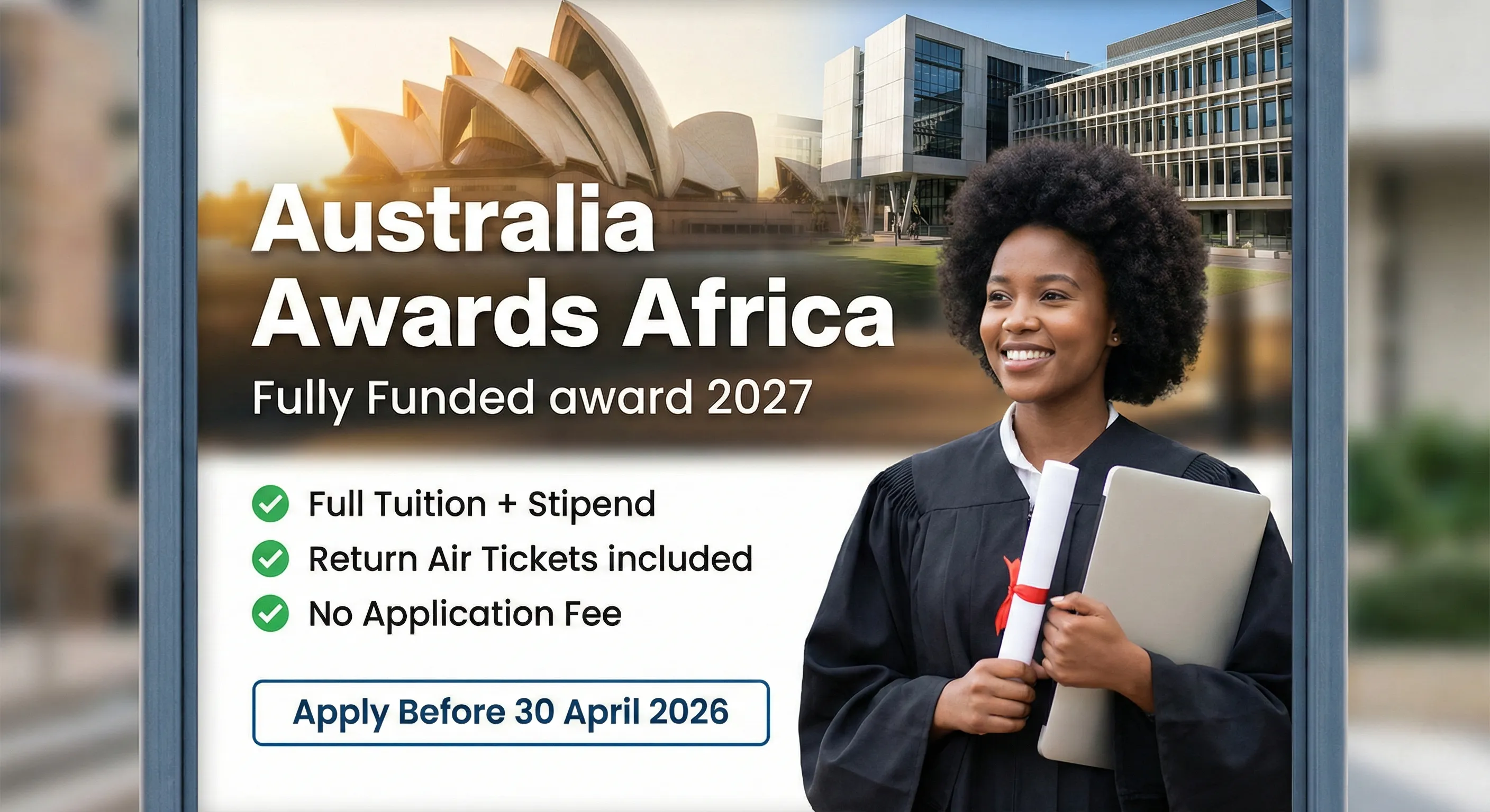 Australia Awards Scholarships (Africa) – 2027 Intake