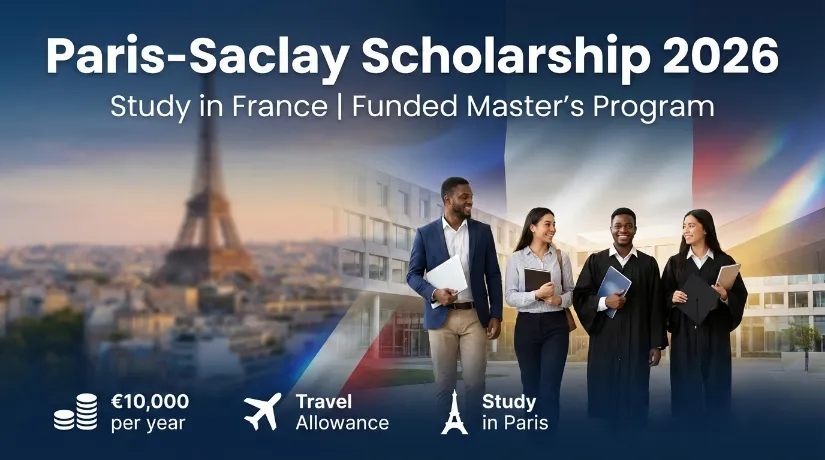 University of Paris-Saclay Scholarship 2026 in France (Funded) | Study in Europe for US &amp;amp; International Students