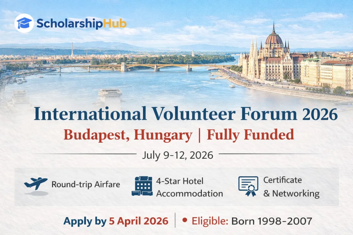 International Volunteer Forum 2026 in Budapest, Hungary (Fully Funded)