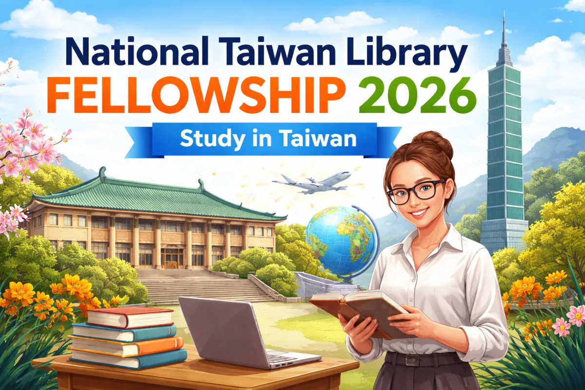 National Taiwan Library Fellowship 2026 in Taiwan (Funded Research Opportunity)