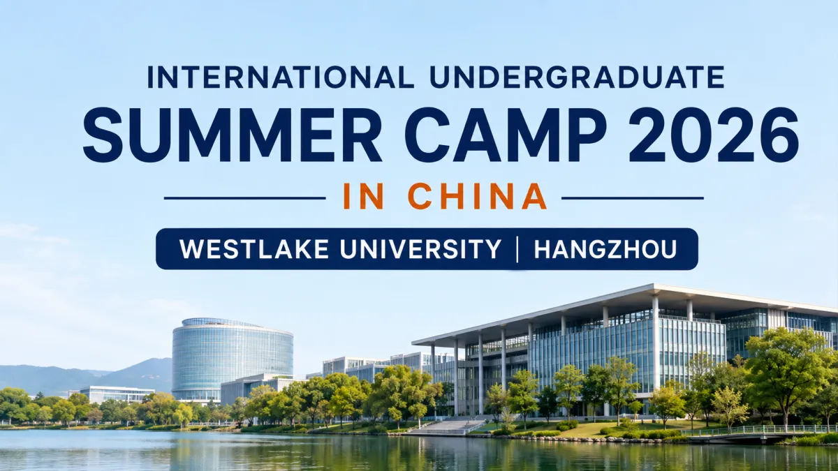 International Undergraduate Summer Camp 2026 in China